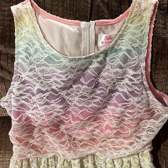 Rainbow Justice dress - Picture 3 of 11